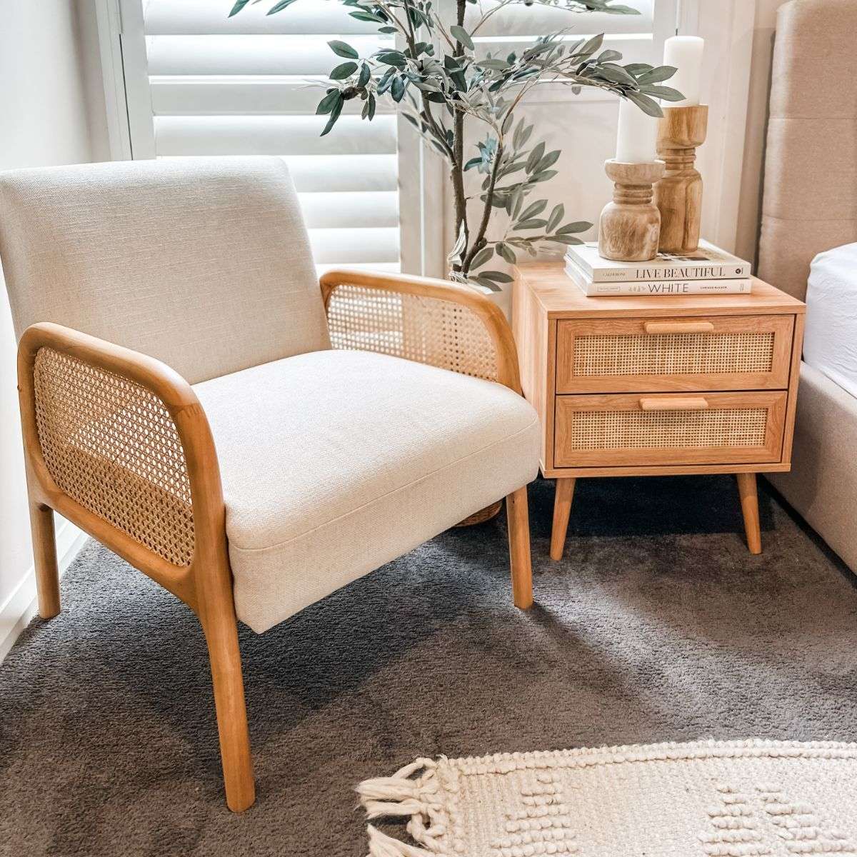 Torrance Rattan Occasional Chair
