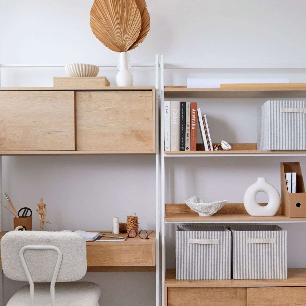 Kent Ladder Desk - White