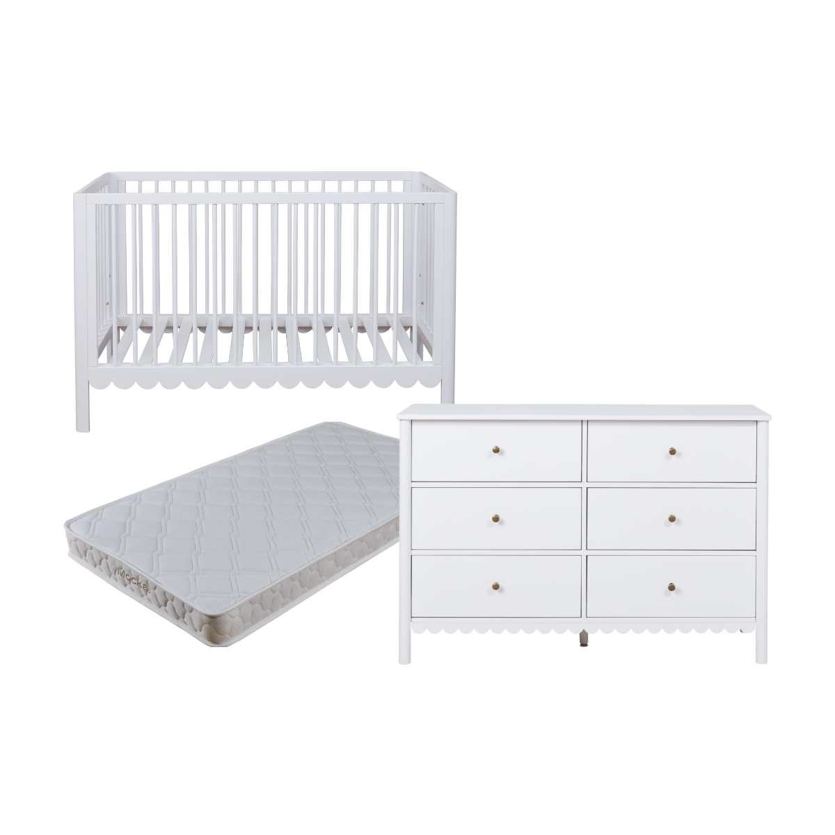 Maisie Three Piece Nursery Furniture Set