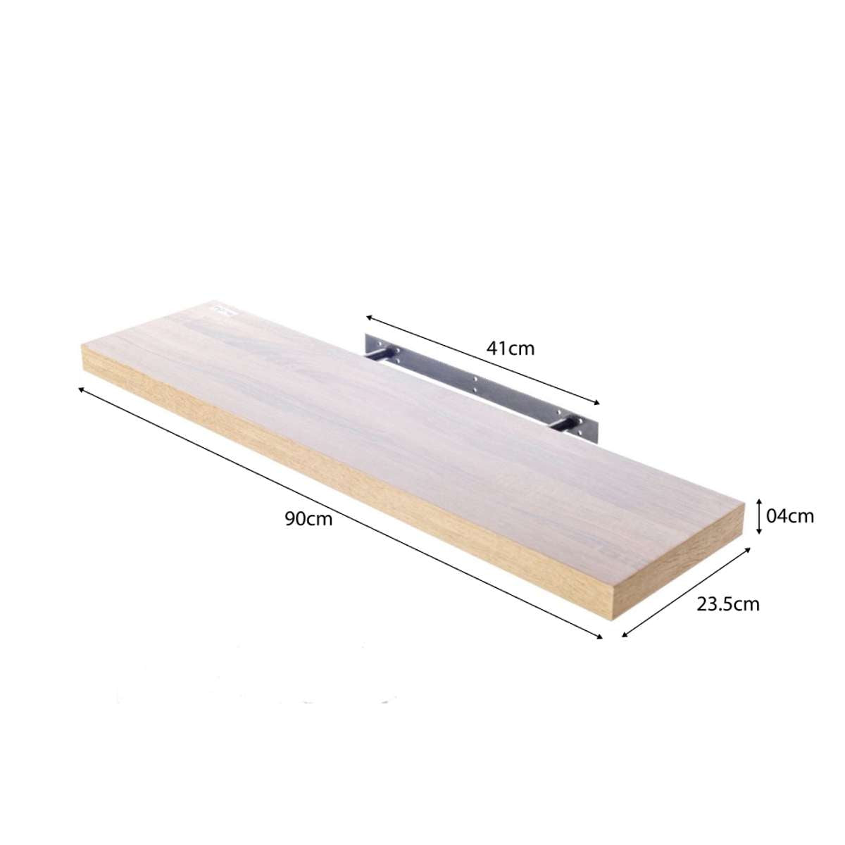 Floating Shelf - 90cm - Natural