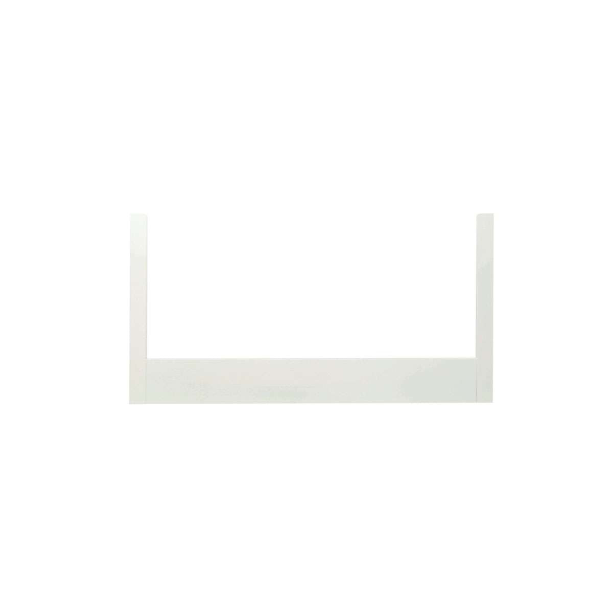Mocka Cot Toddler Bed Conversion - White