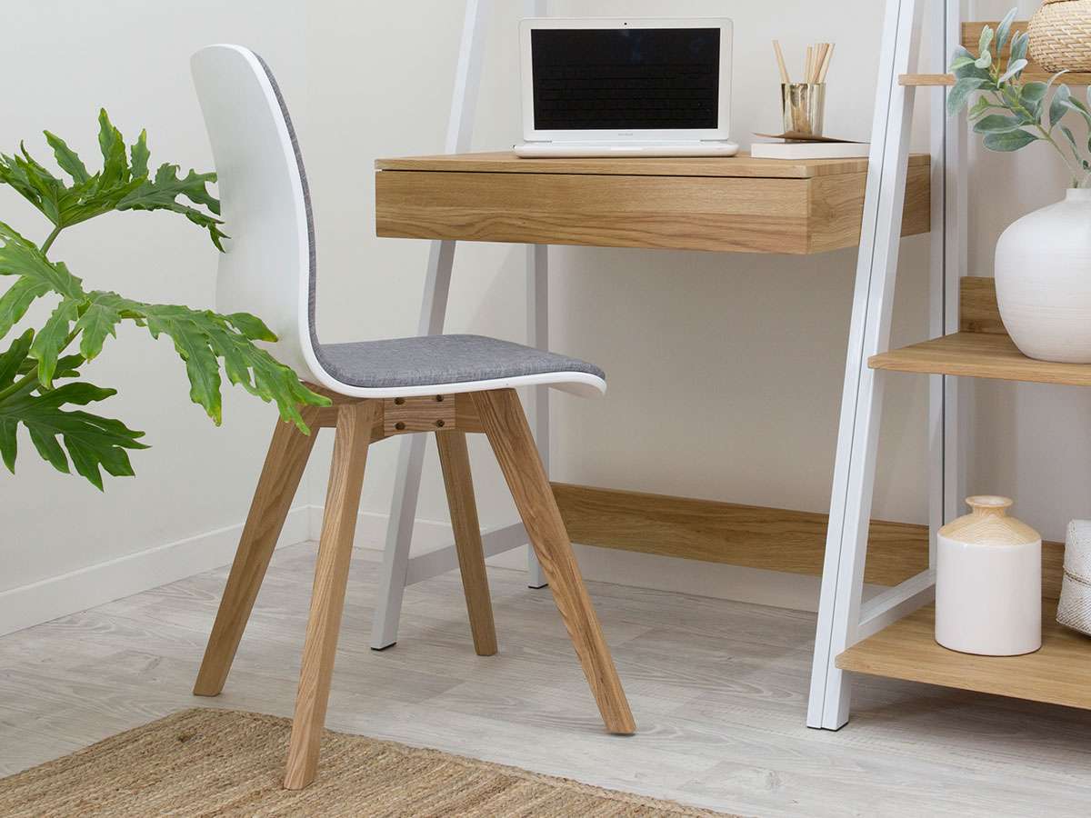 Austin Chair - Grey / White