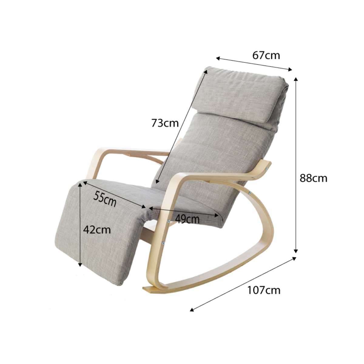 Asta Recline - Grey