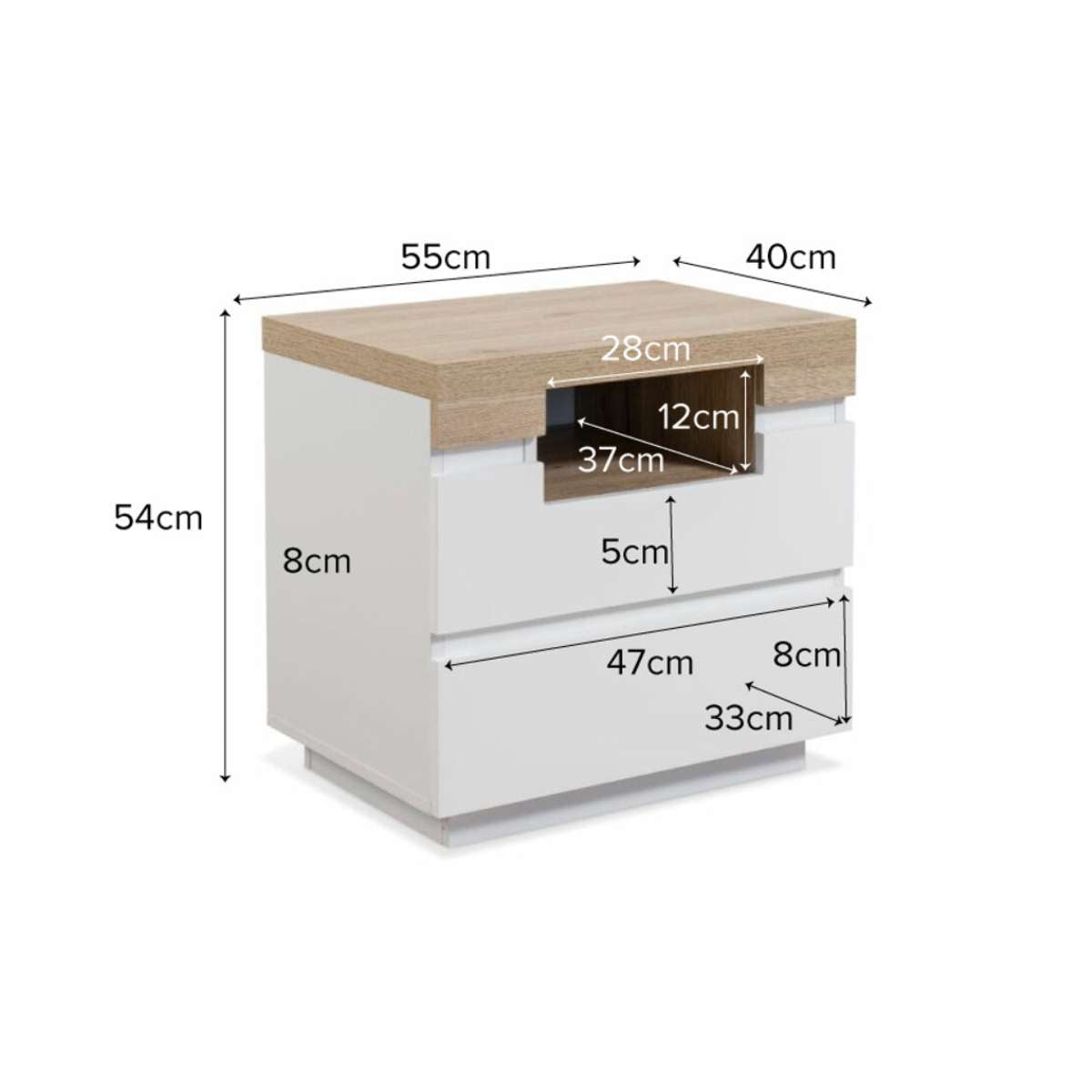 Sadie Bedside Table