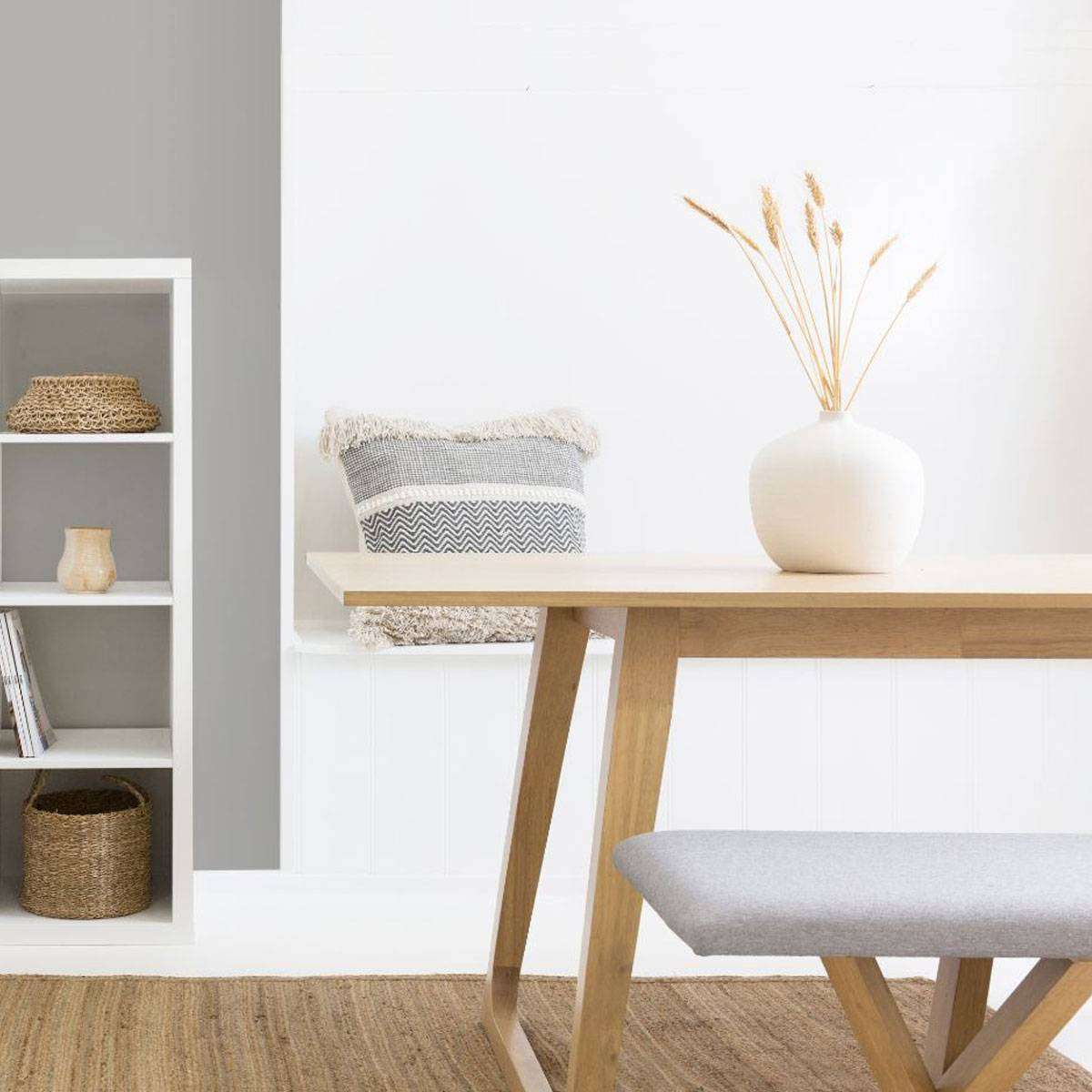 Livi Bench Seat - Light Grey