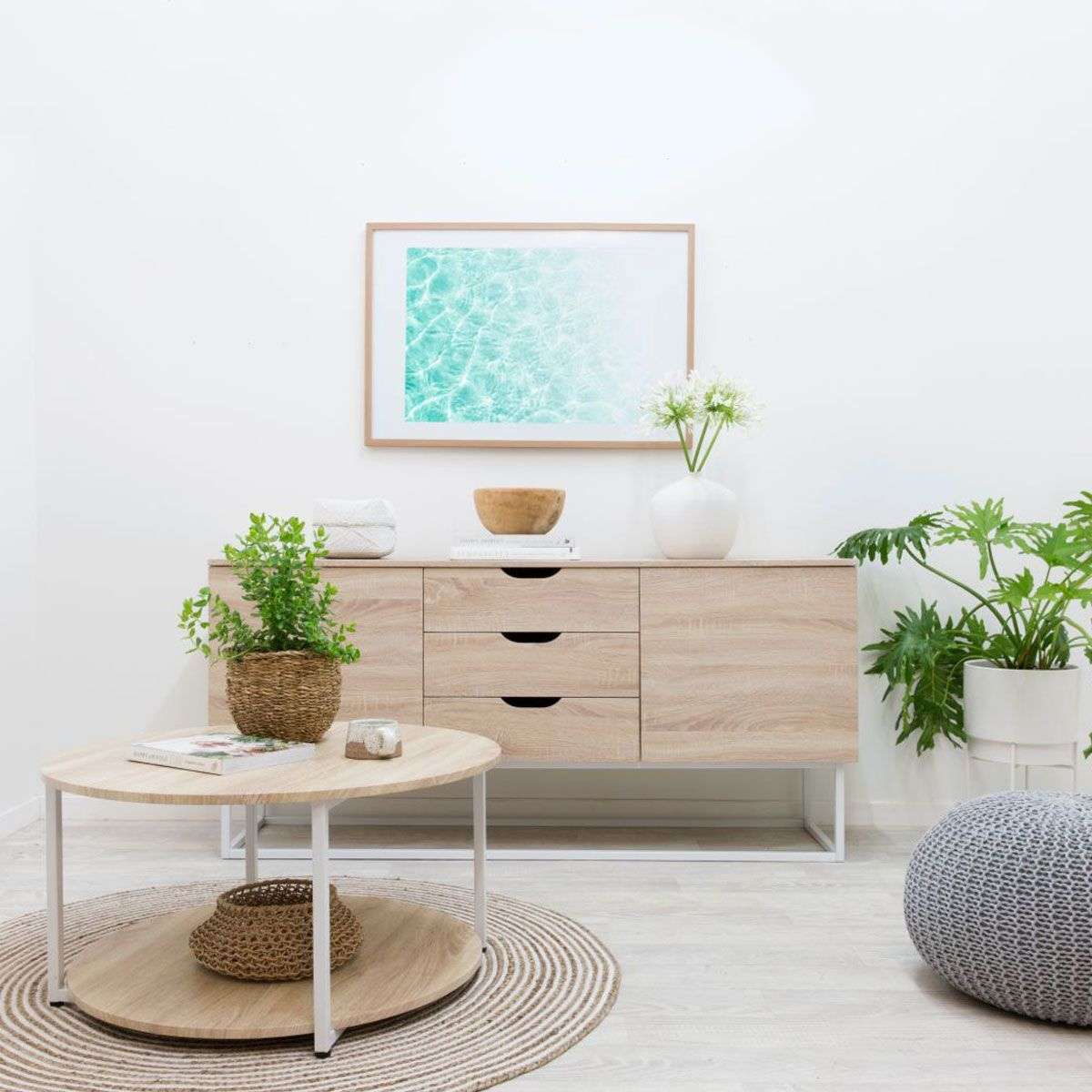 Vigo Coffee Table - White