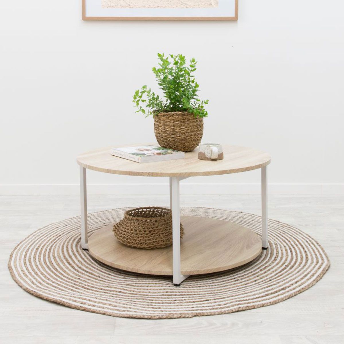 Vigo Coffee Table - White