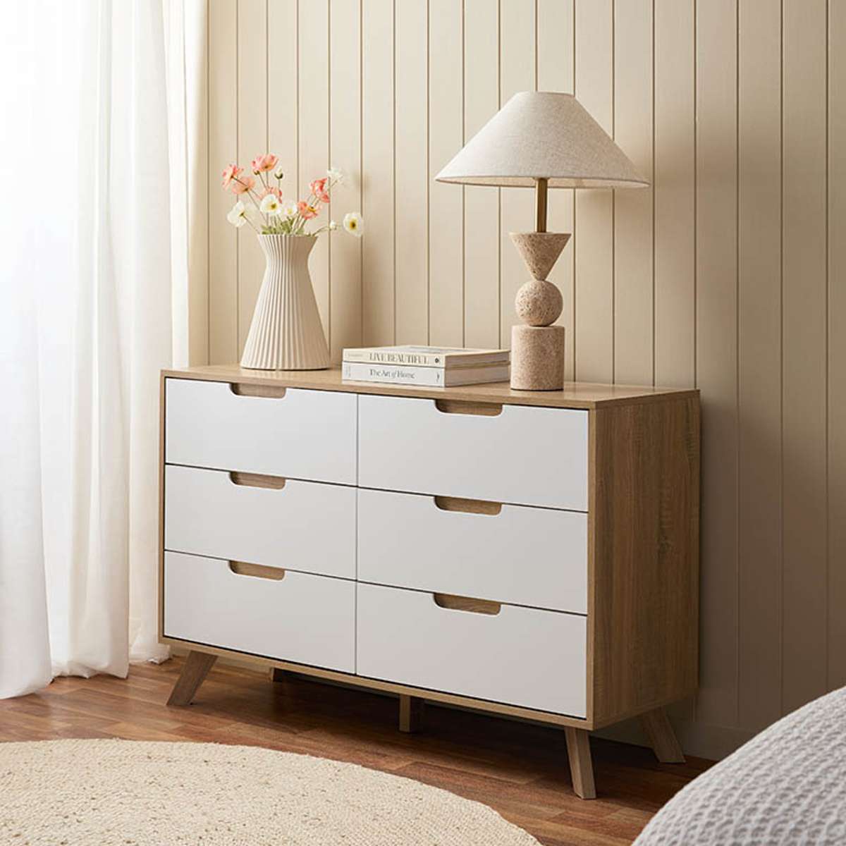Chelsea Six Drawer - Wide