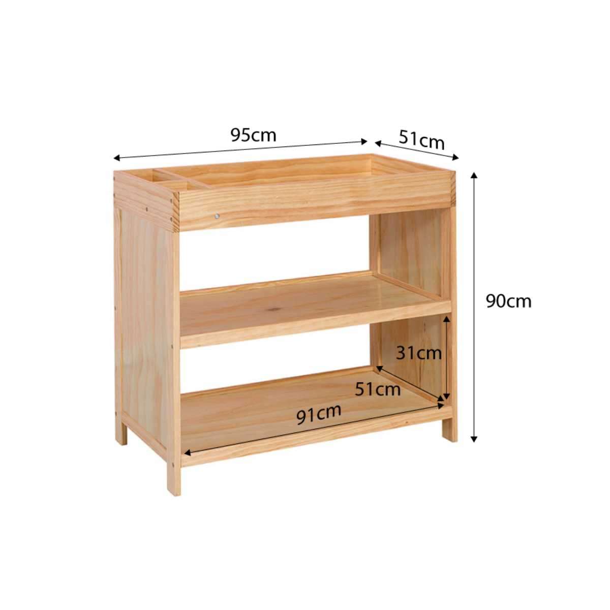 Aspiring Change Table - Natural