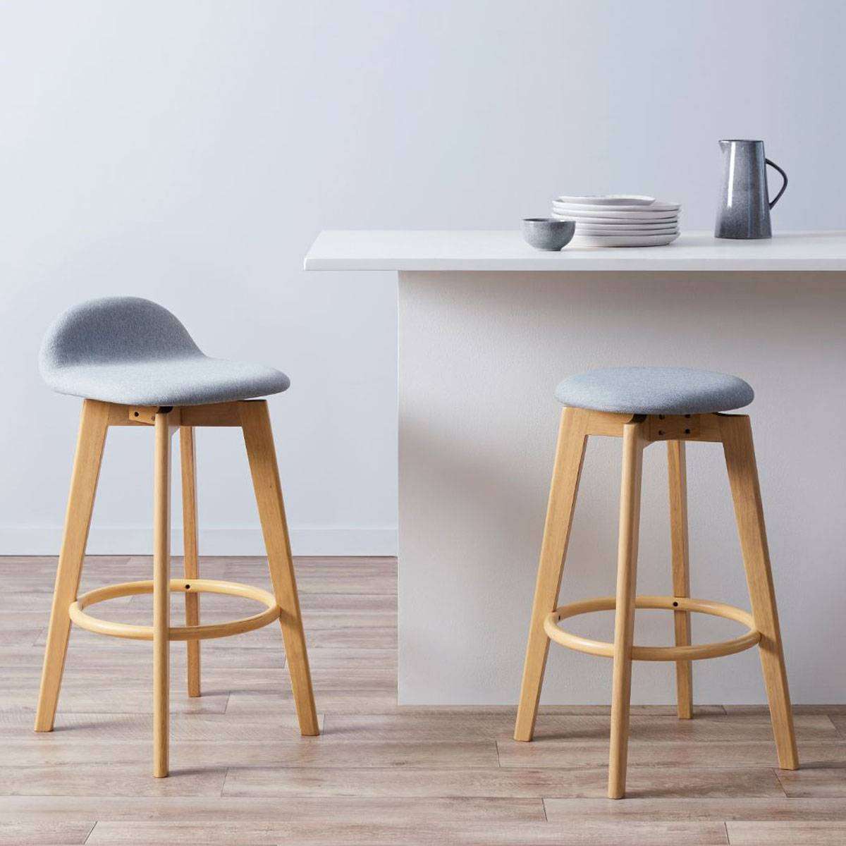 Livi Bar Seat - Light Grey