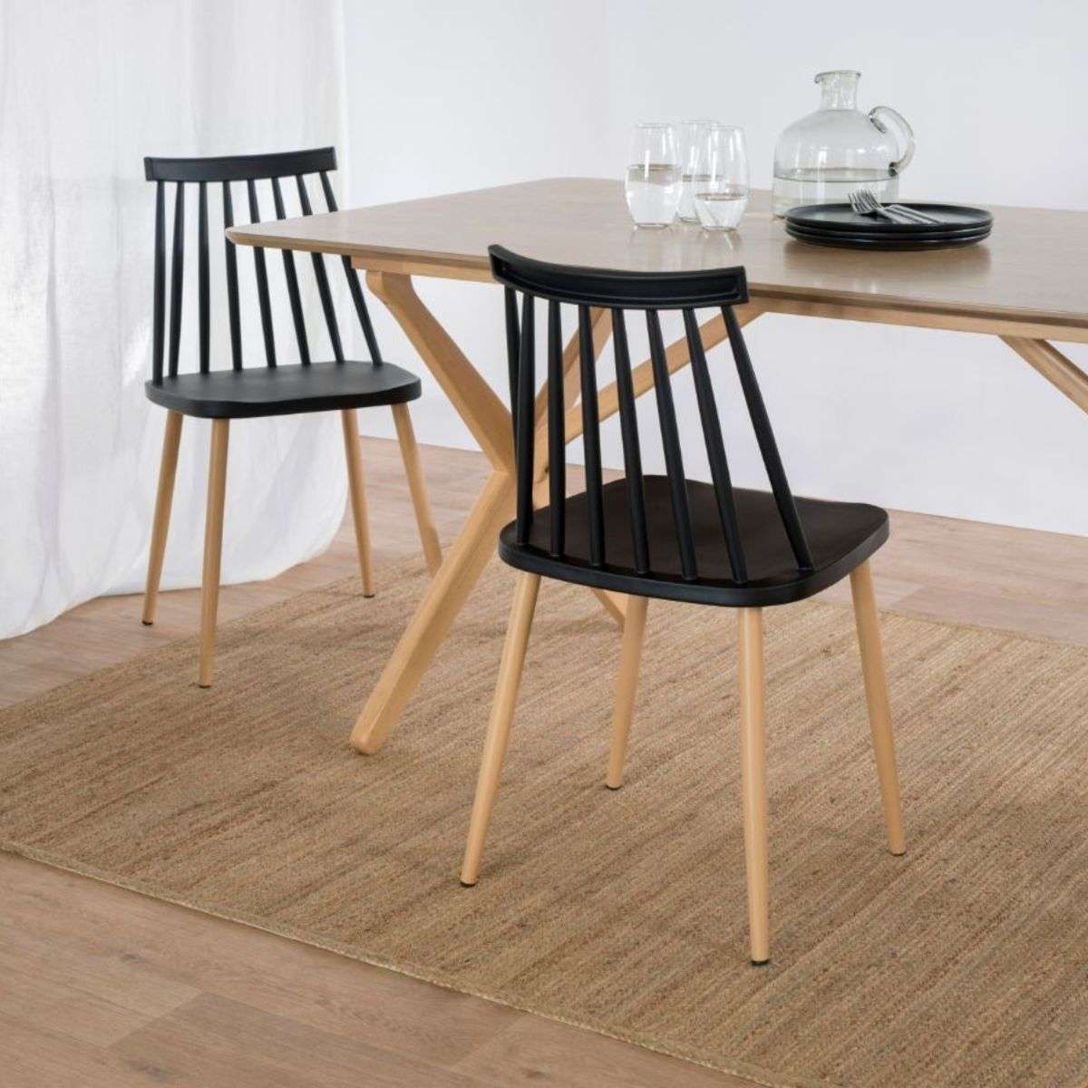 Flynn Dining Chair - Black