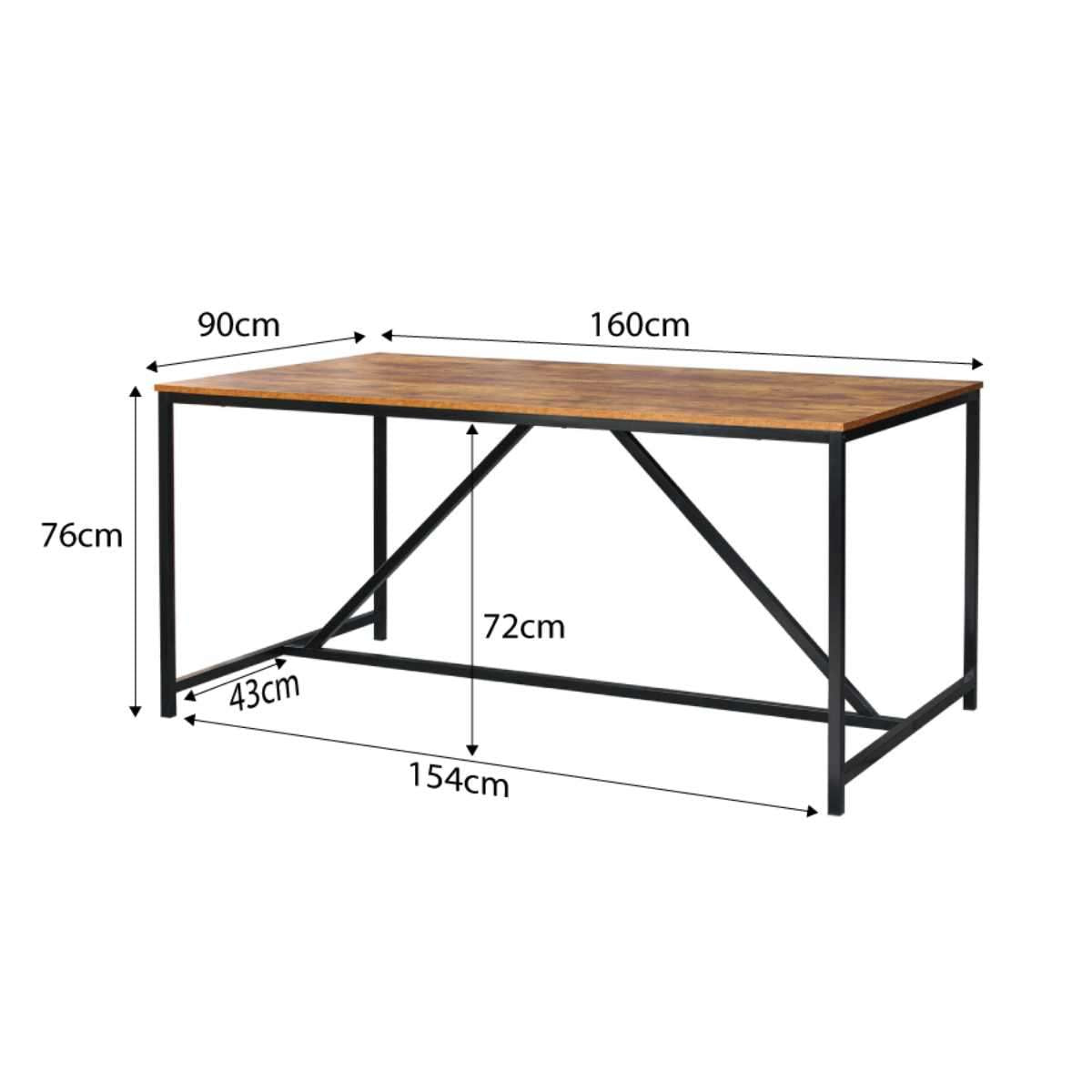 Dakota 4 Seater Dining Table