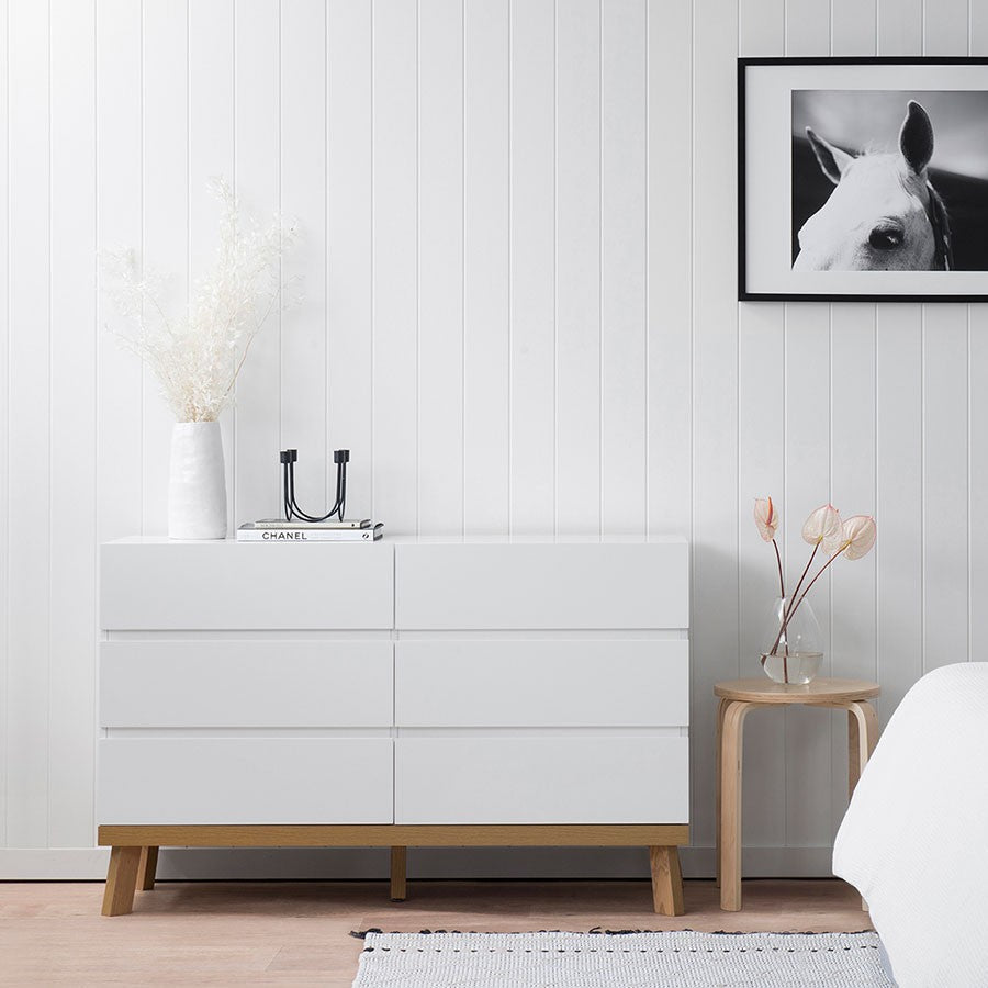 Addi Six Drawer - Wide