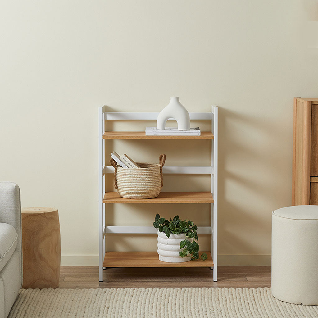 Porto Three Shelves - White