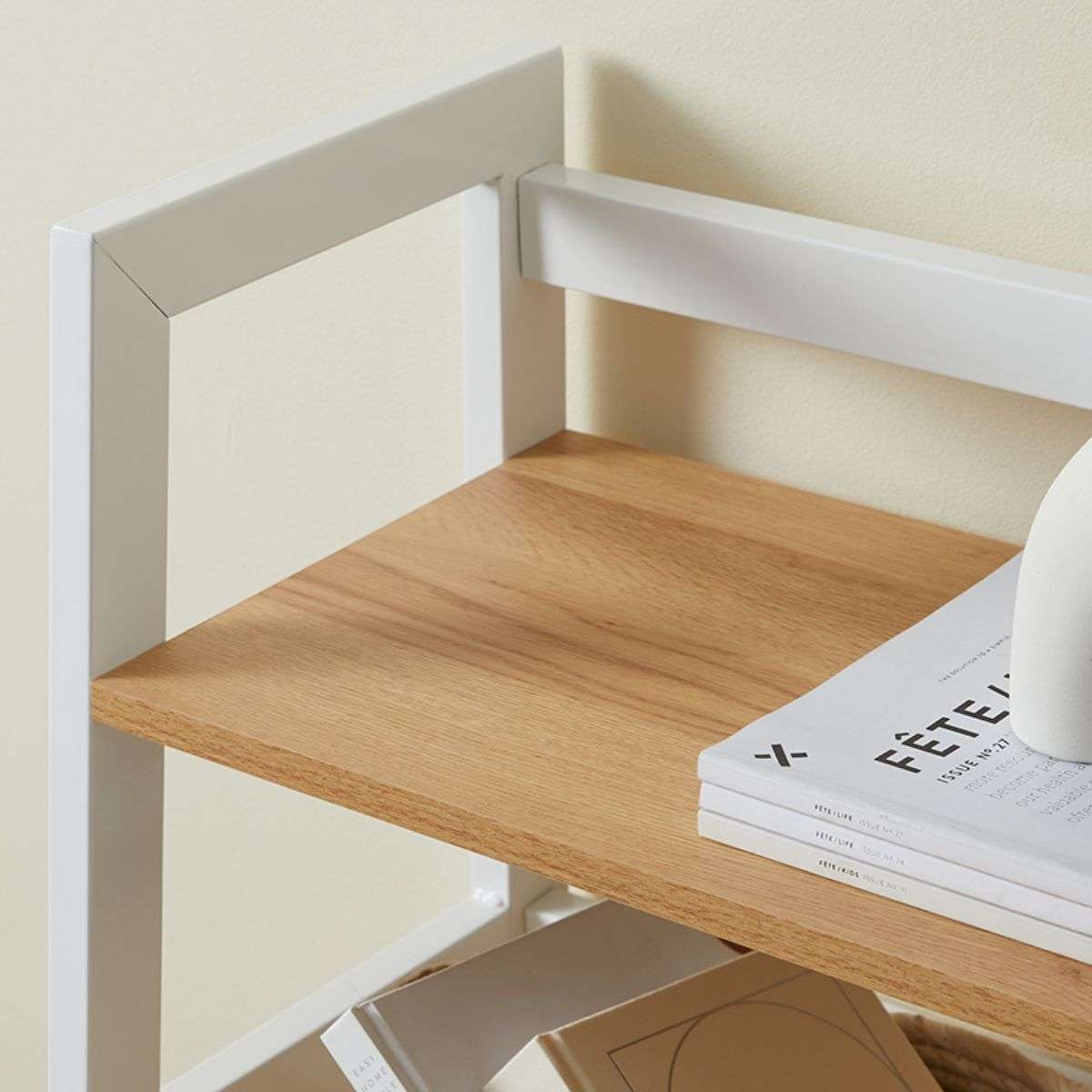 Porto Three Shelves - White