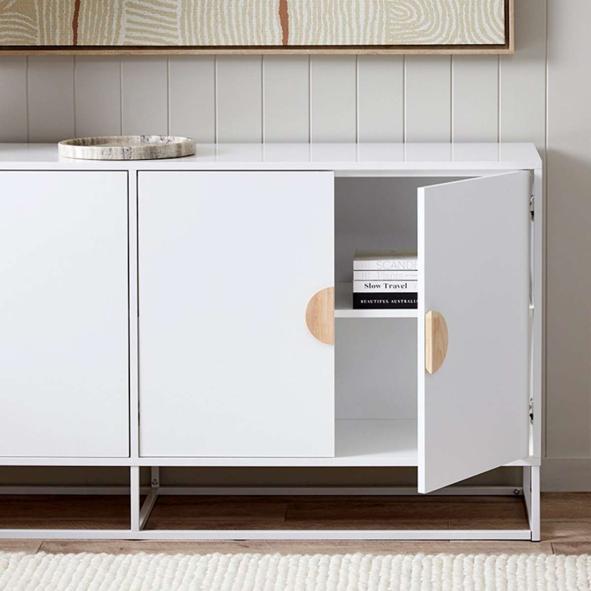 Eclipse Buffet - White