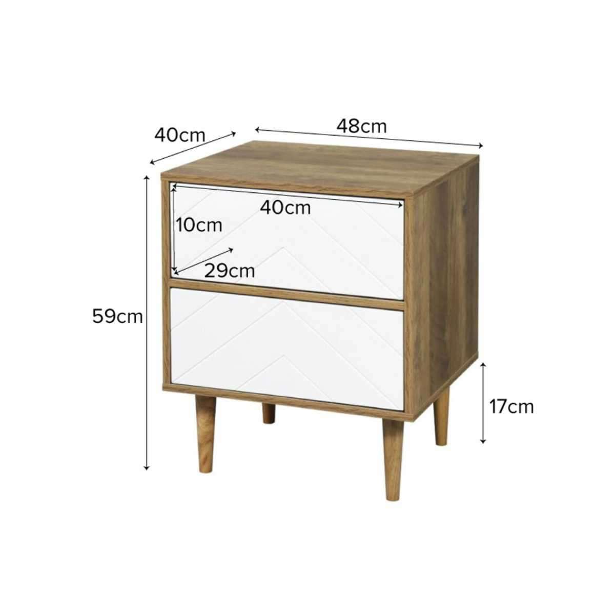 Alps Bedside Table