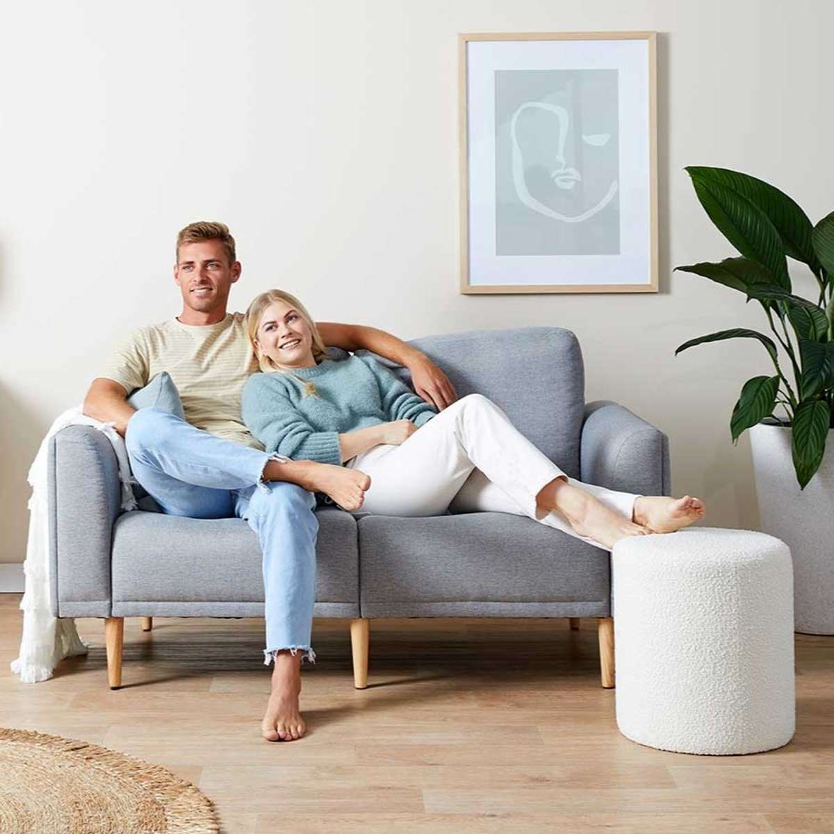 Ashford 2 Seater Sofa - Grey