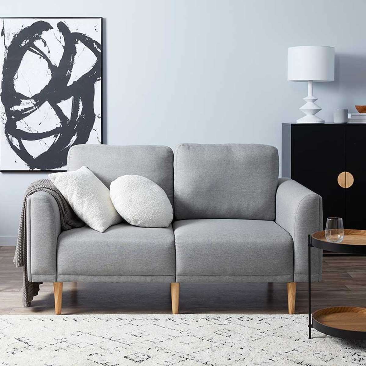 Ashford 2 Seater Sofa - Grey