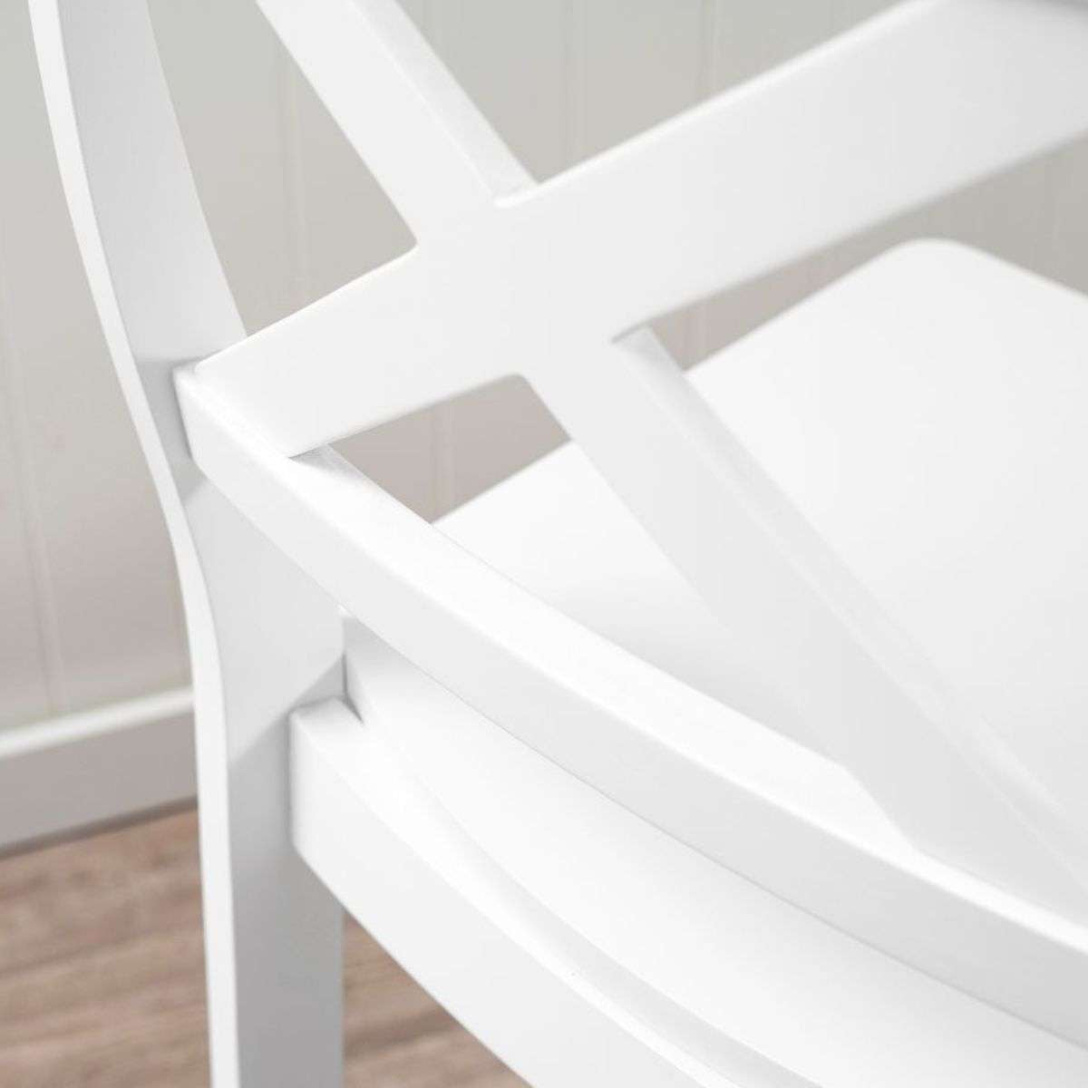 Hamptons Bar Stool - White