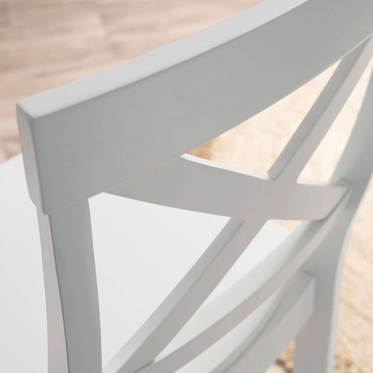 Hamptons Bar Stool - White