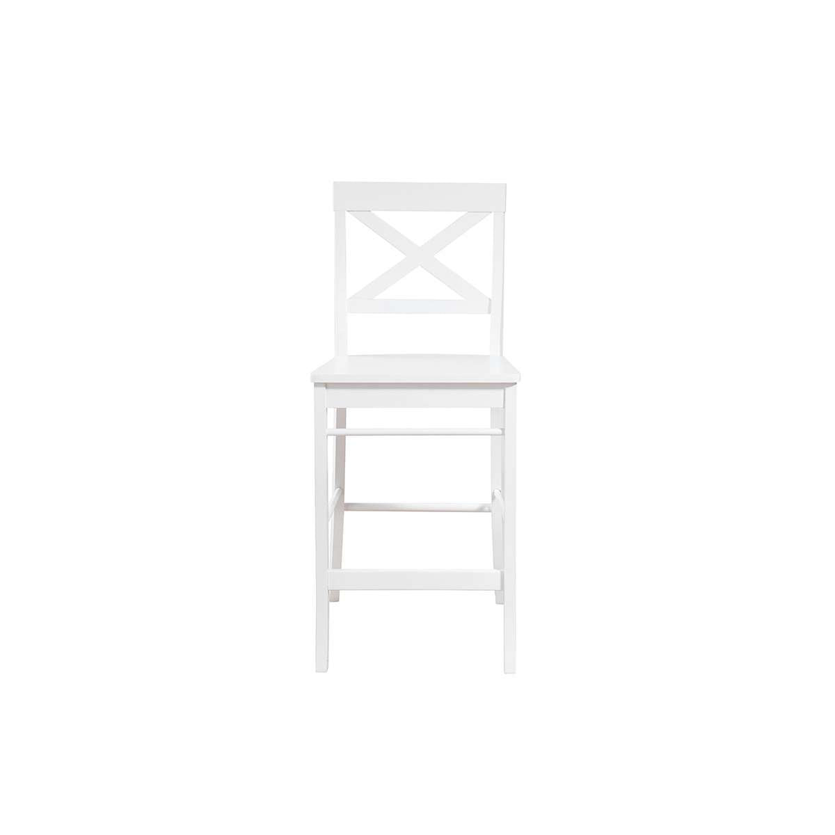 Hamptons Bar Stool - White