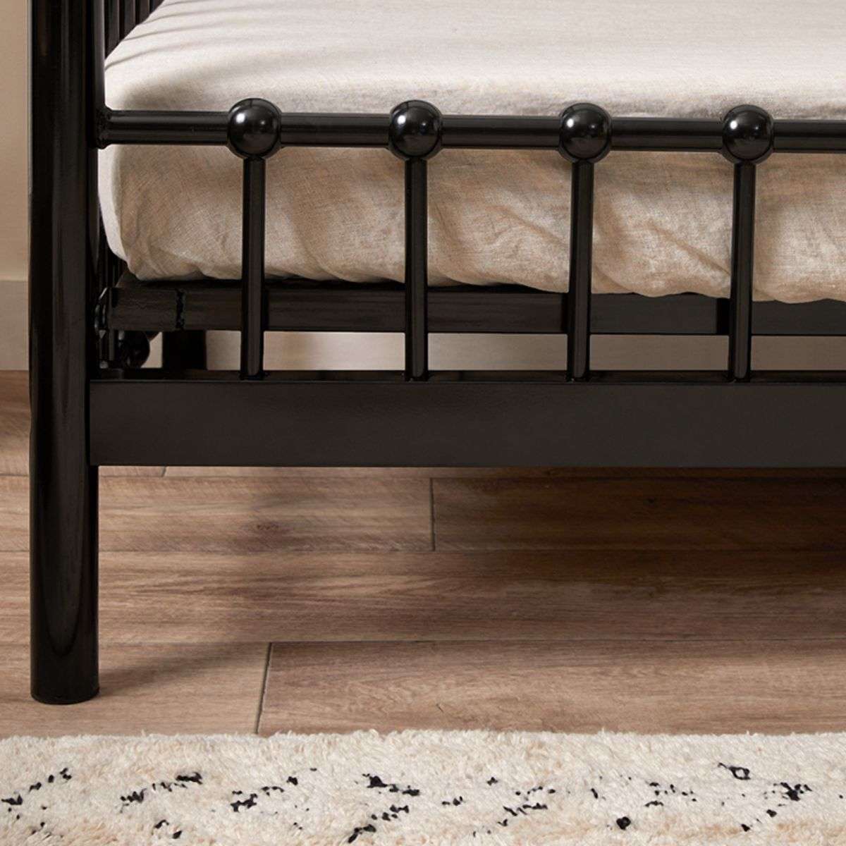 Sonata Black 3-in-1 Cot Conversion Bundle