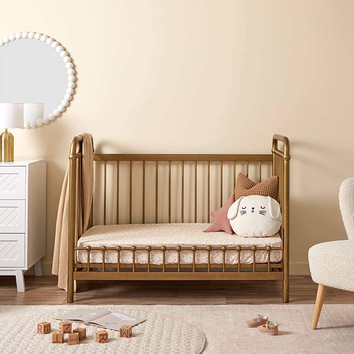 Sonata Bronze 3-in-1 Cot Conversion Bundle