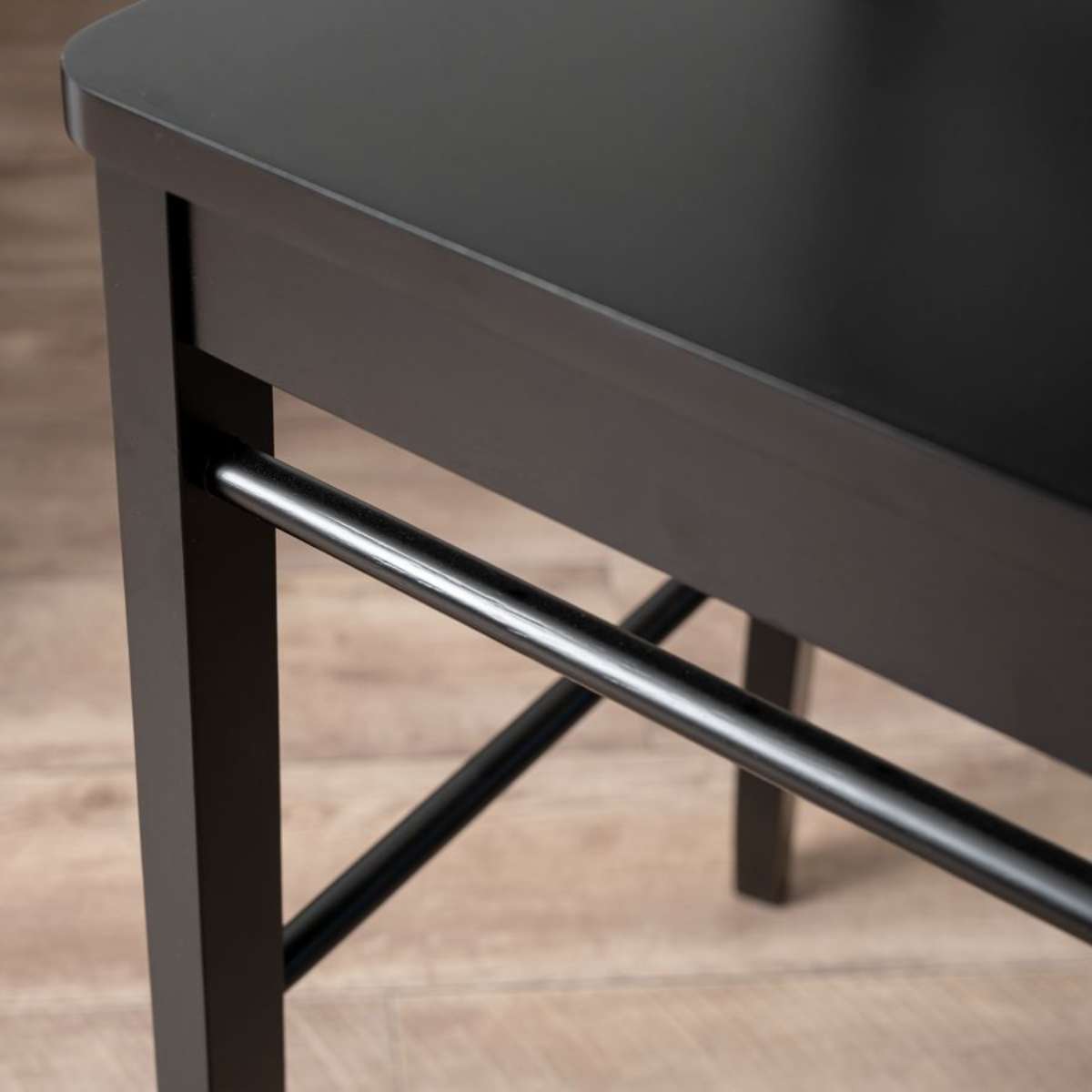 Hamptons Bar Stool - Black