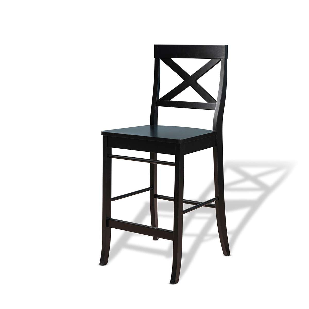 Hamptons Bar Stool - Black