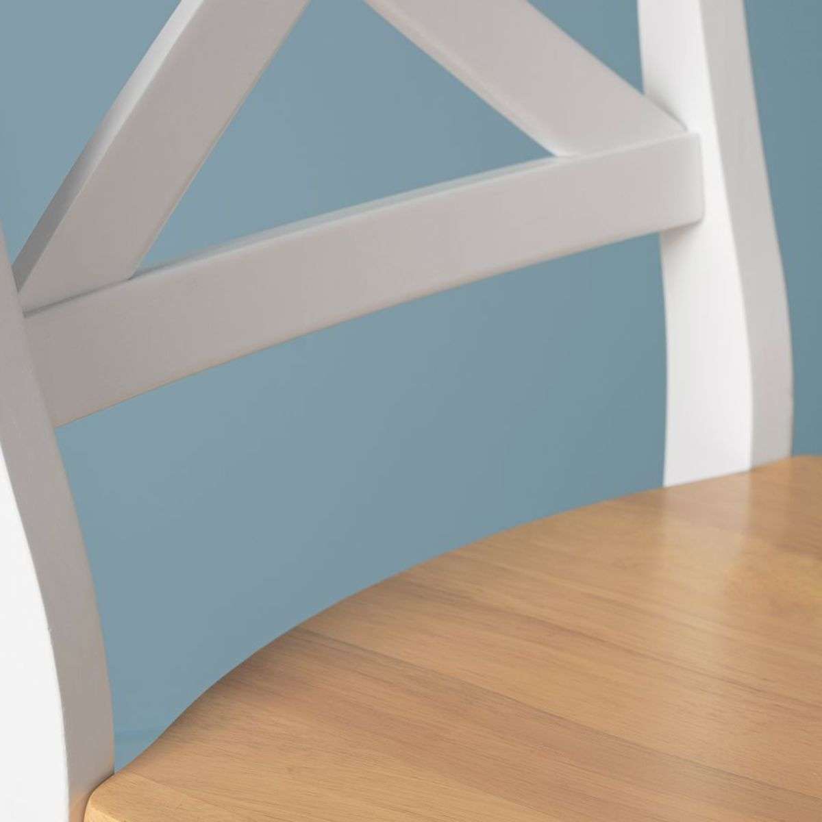 Hamptons Bar Stool - White/Natural