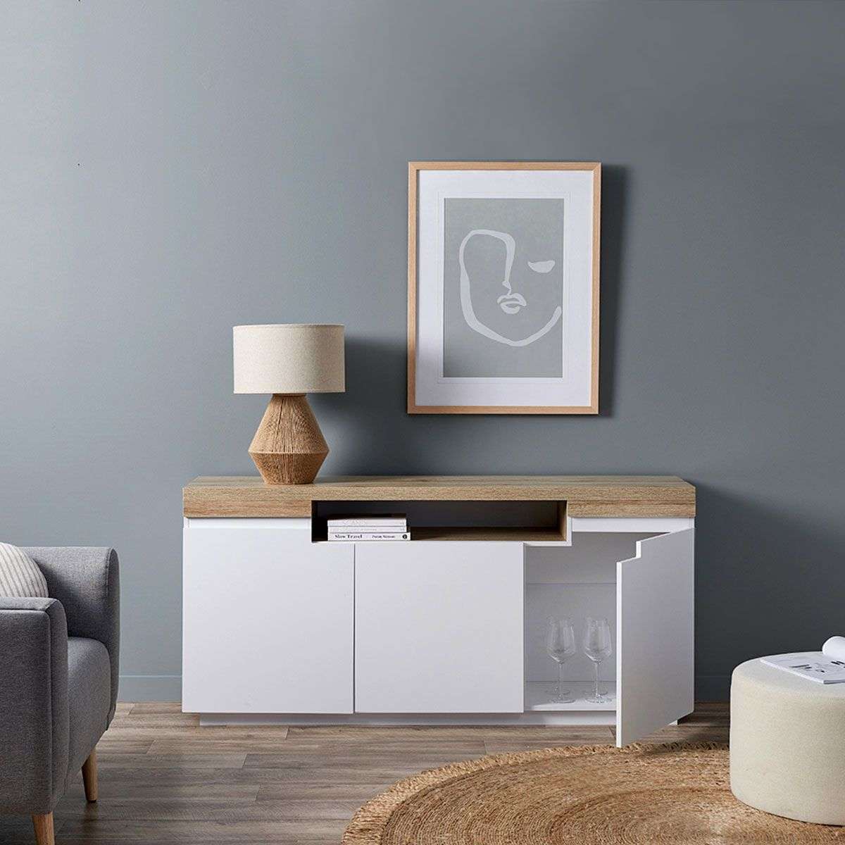 Sadie Buffet Three Door