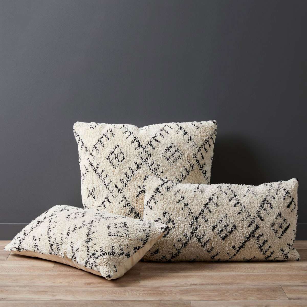 Romi Medium Lumbar Cushion - Cream