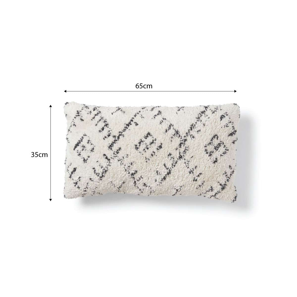 Romi Medium Lumbar Cushion - Cream
