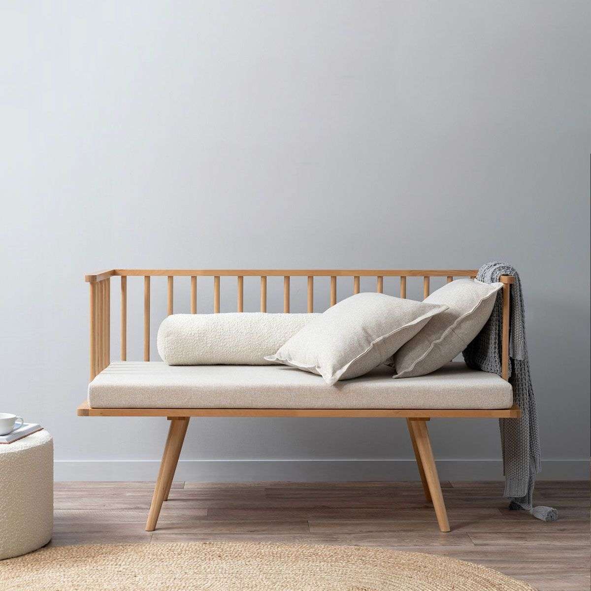 Boucle Bolster Cushion