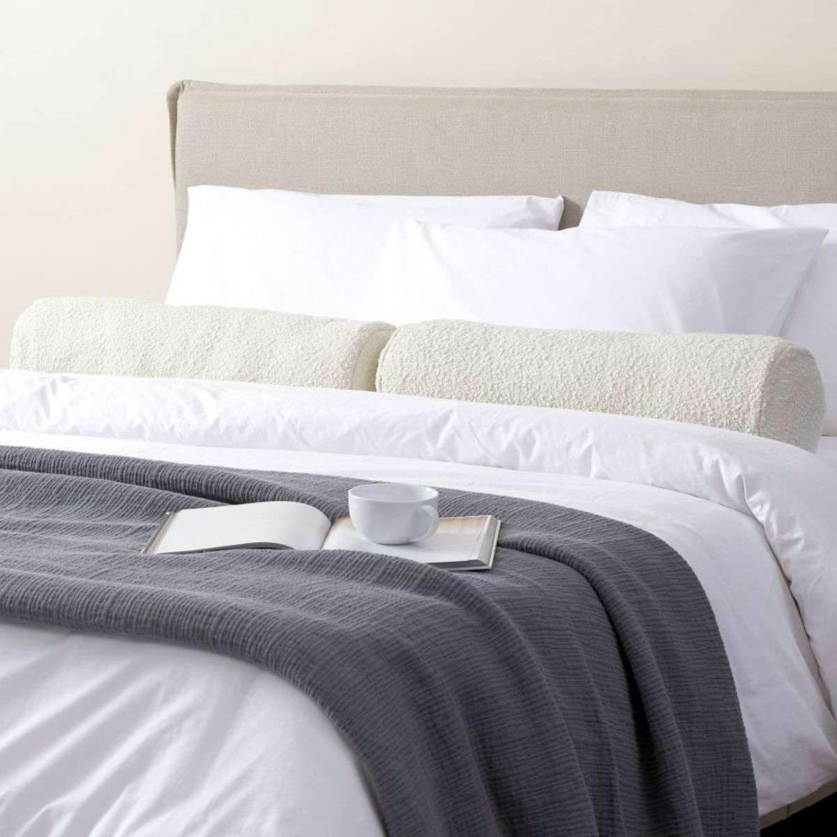 Boucle Bolster Cushion
