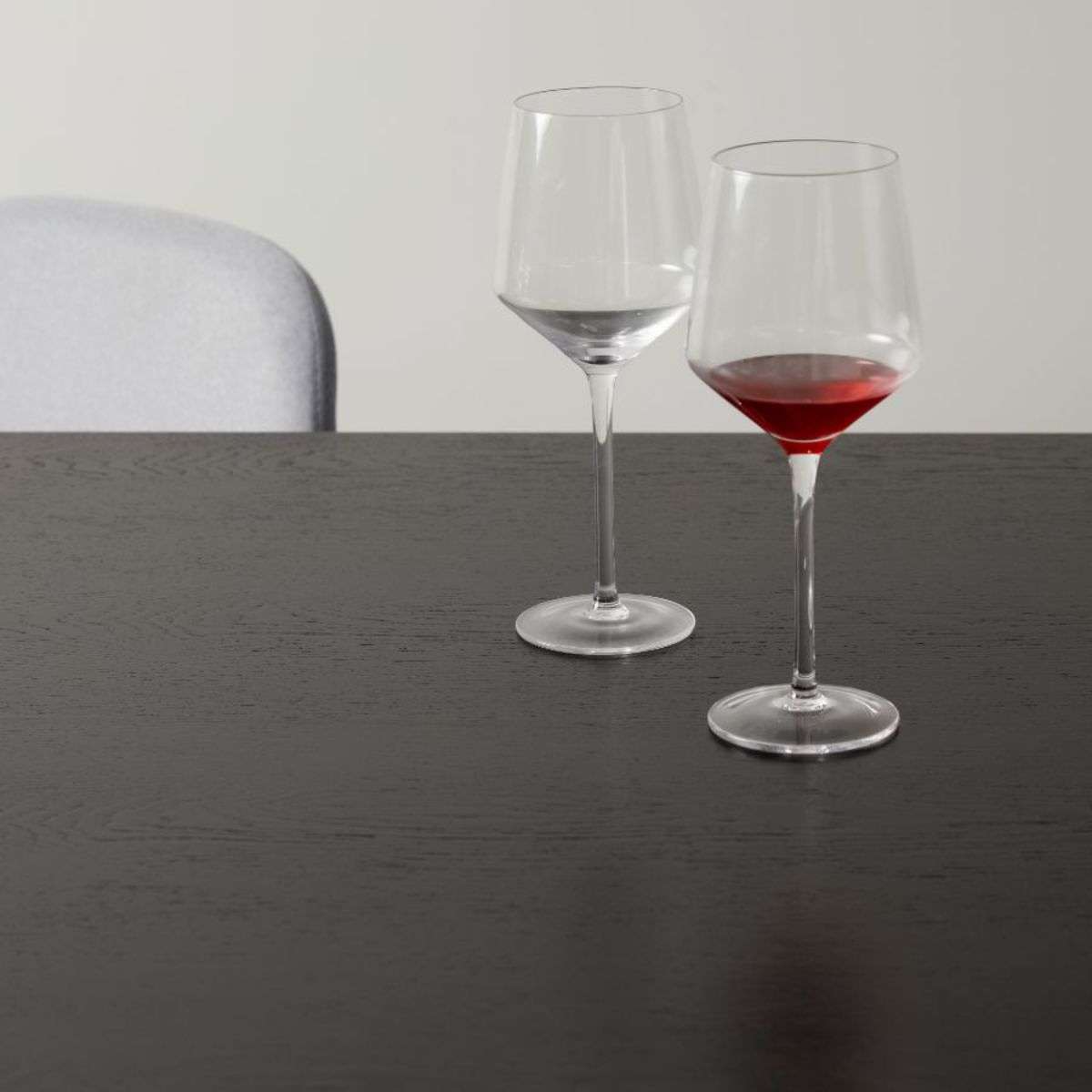Zander 6 Seater Dining Table - Black