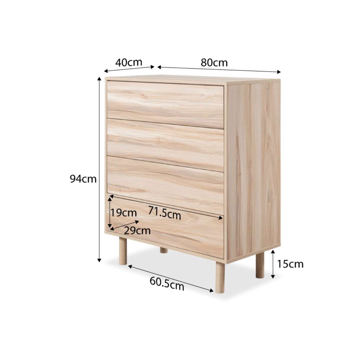 Sintra Four Drawer