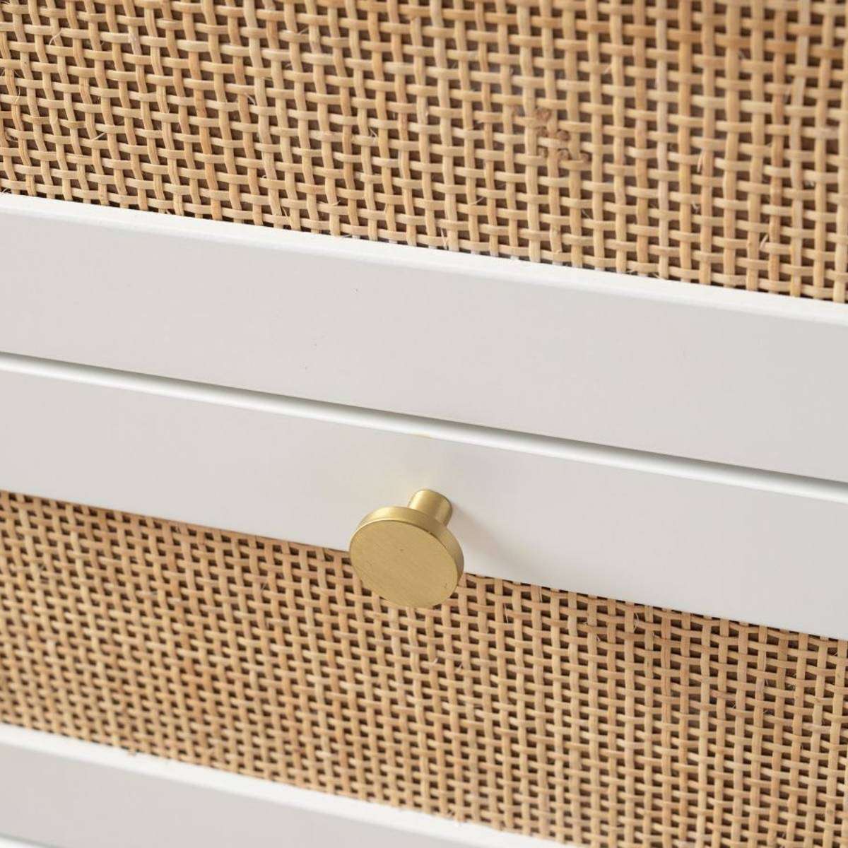 Georgia Two Drawer Bedside Table