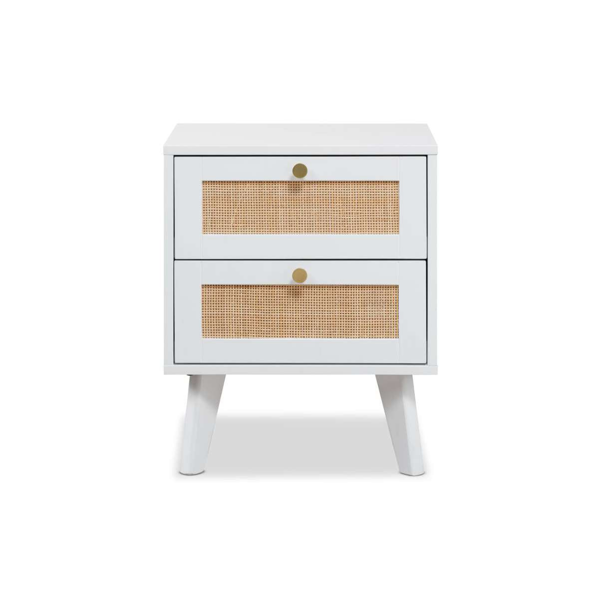 Georgia Two Drawer Bedside Table