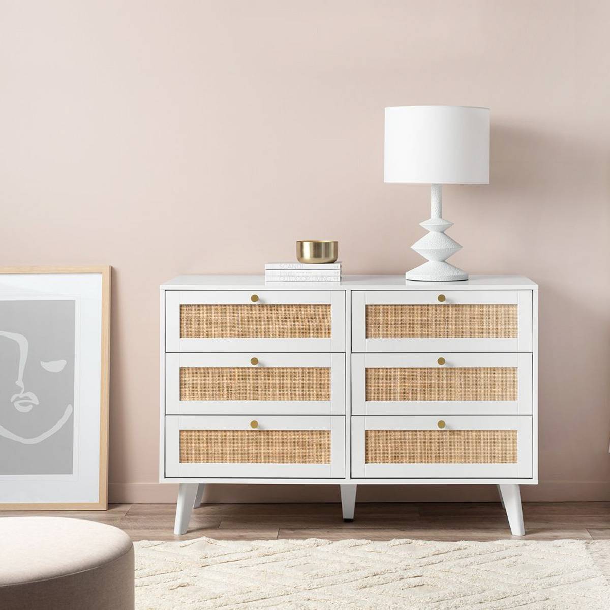 Georgia Six Drawer