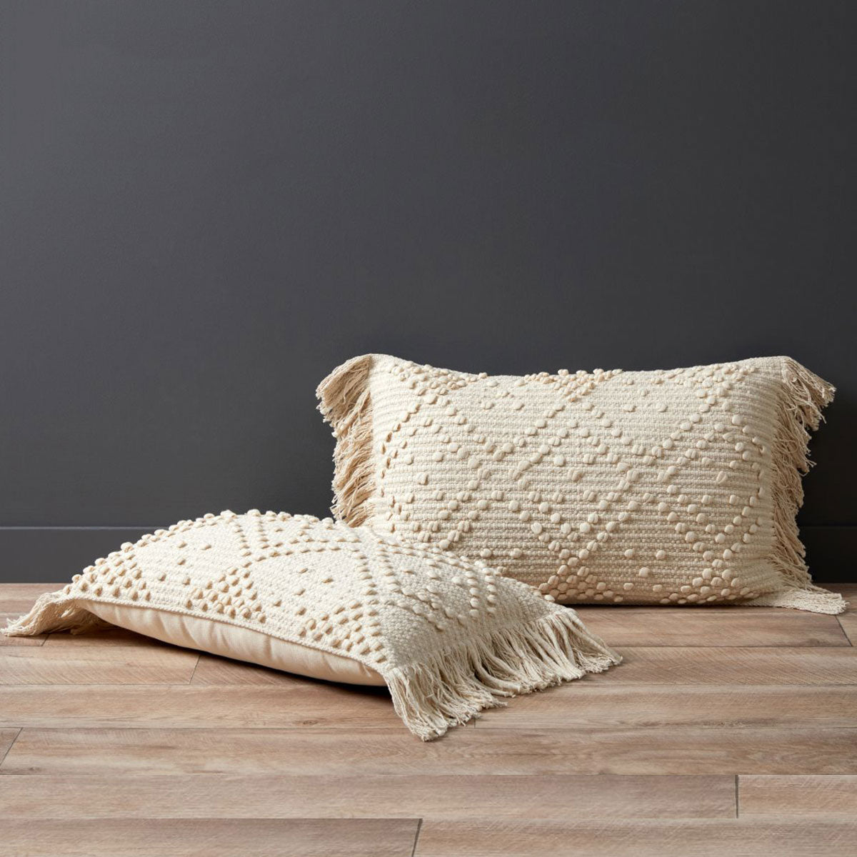Coro Tassel Lumbar Cushion