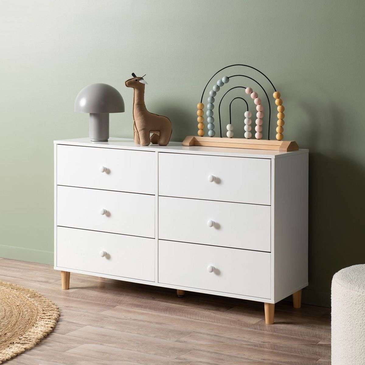 Hobart Six Drawer