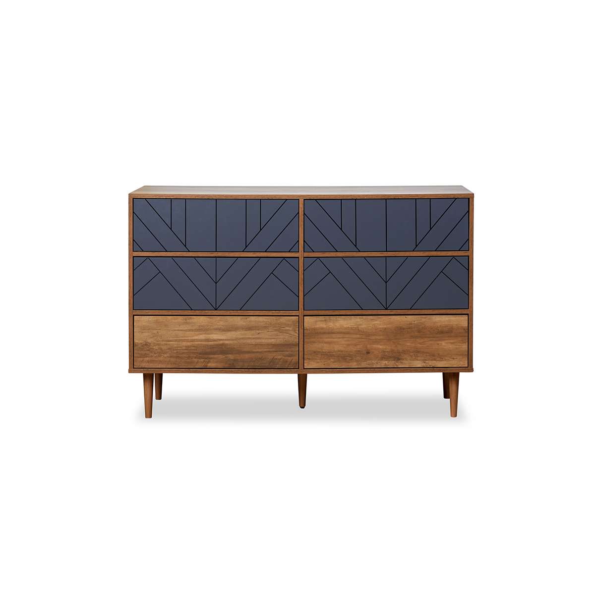 Zara Six Drawer - Wide