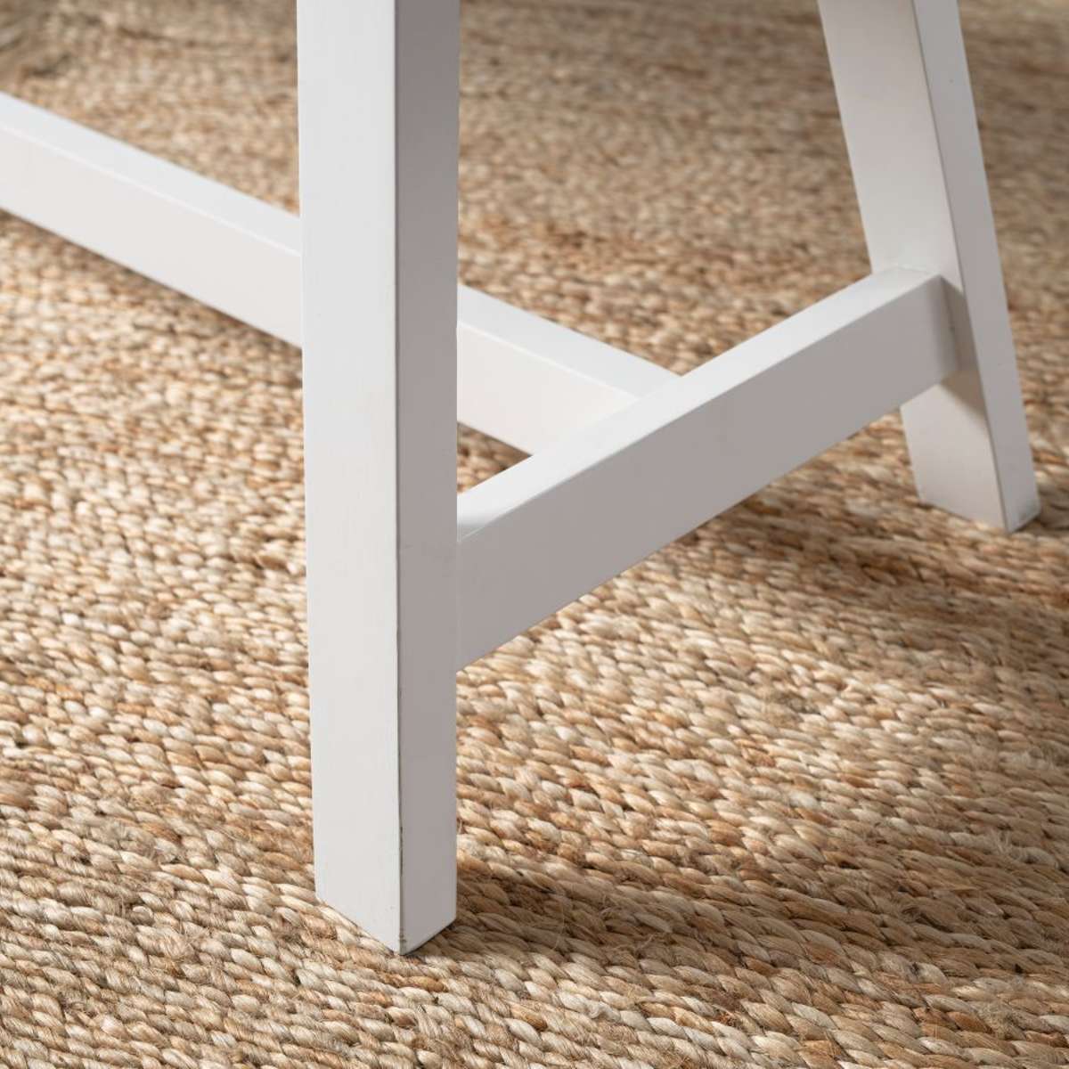 Hamptons Bench Seat - White