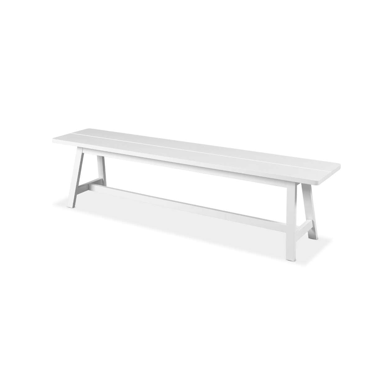 Hamptons Bench Seat - White
