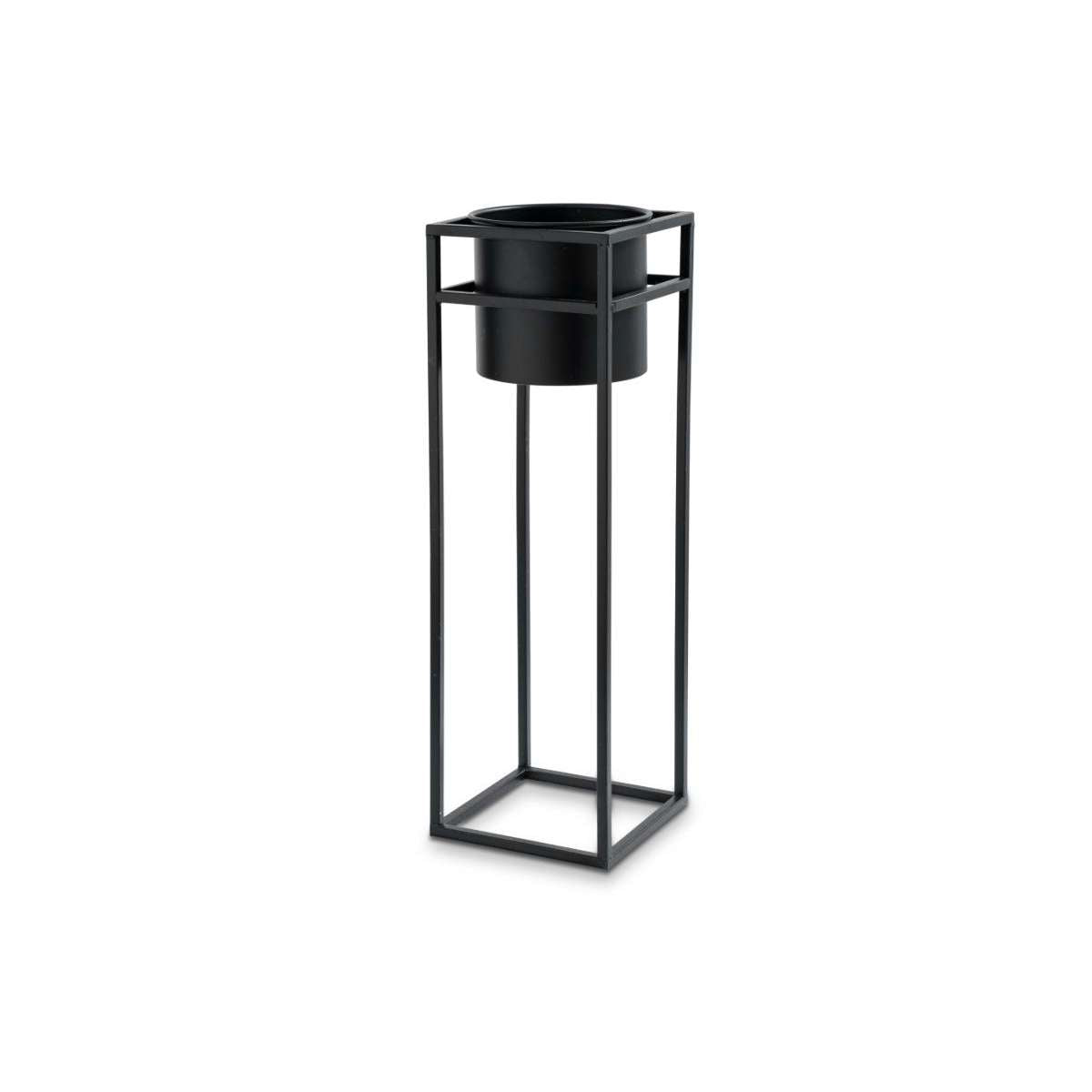 Brent Metal Plant Stand Black - Tall
