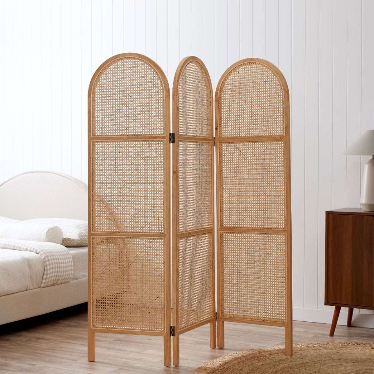 Southport Rattan Screen Divider - Natural