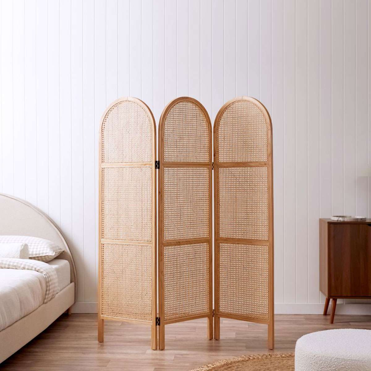 Southport Rattan Screen Divider - Natural