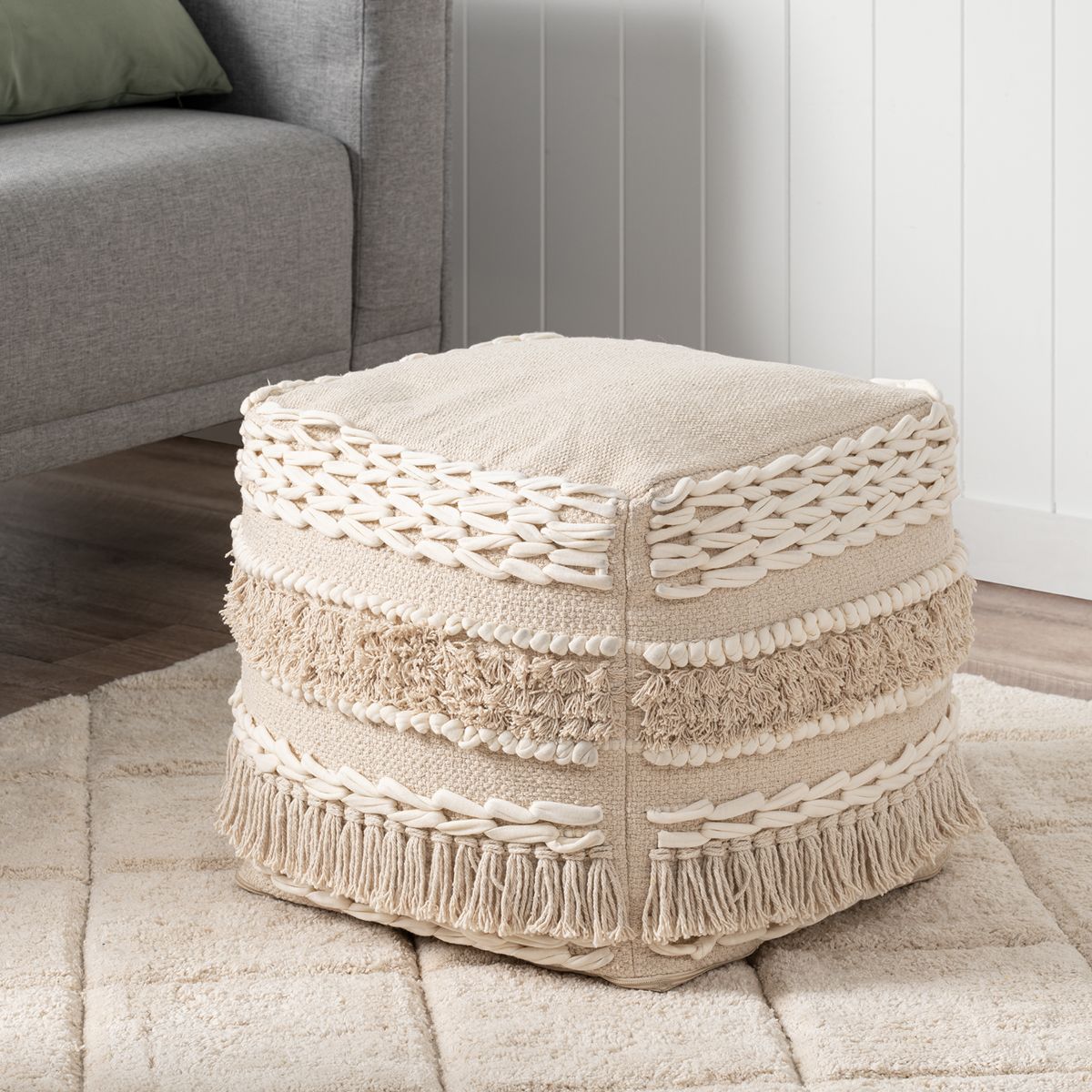 Pippa Fringe Ottoman